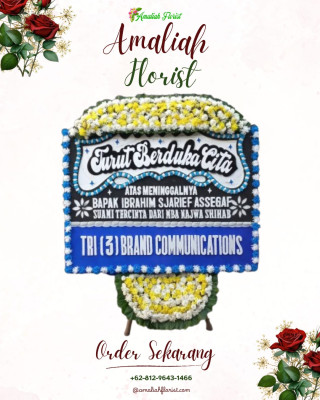 Papan Bunga Duka di Sekongkang