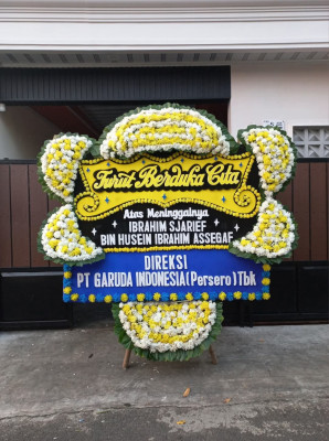 Papan Bunga Duka di Sekongkang
